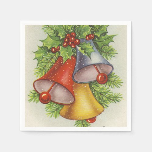 Christmas Wishes Jingle Bells Napkins