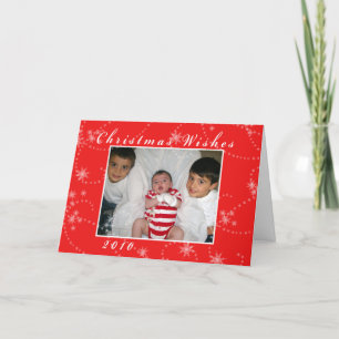 Christmas Wishes Magic Holiday Card
