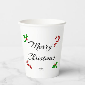 Christmas Wishes Paper Cups