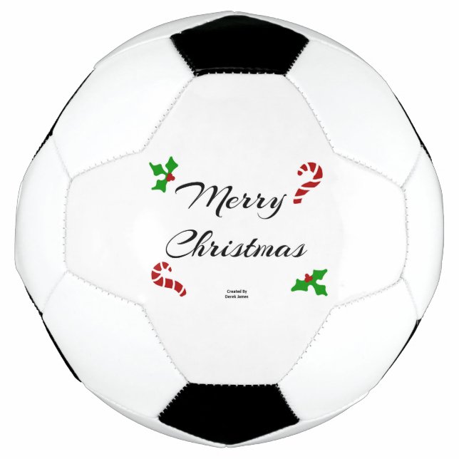 Christmas Wishes Soccer Ball (Front)