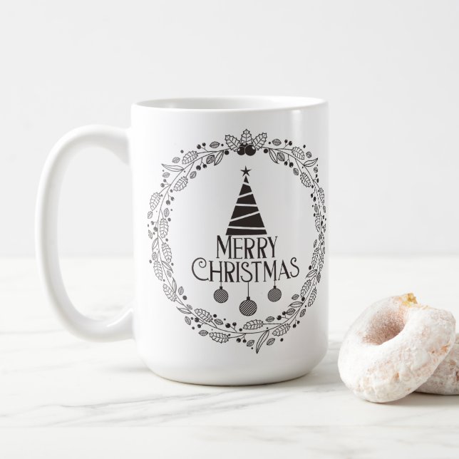 Christmas Wishing Gift Coffee Mug (With Donut)