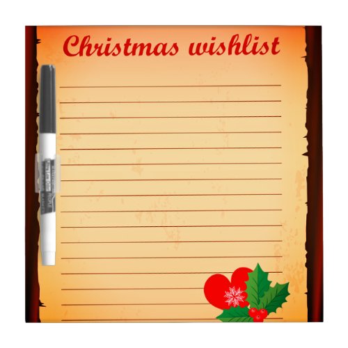 Christmas Wishlist Message Board