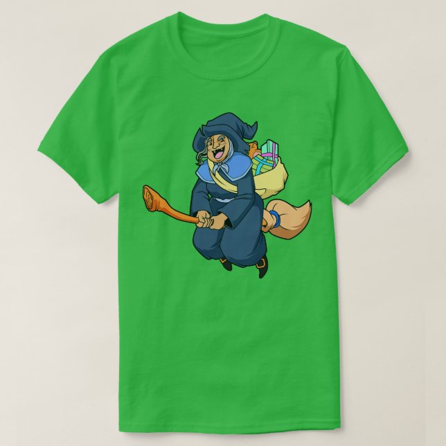 Christmas witch Befana T-Shirt (Design Front)