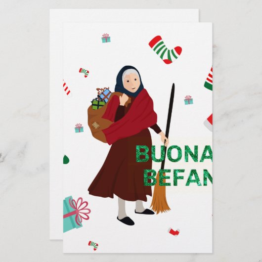 christmas Witch buona Befana (Front/Back)