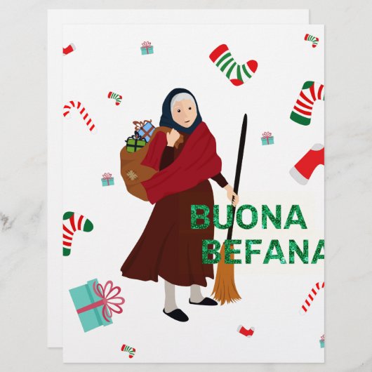 christmas Witch buona Befana (Front/Back)