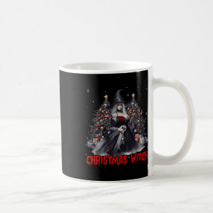Christmas Witch Occult Goth Witchy Aesthetic Women Coffee Mug