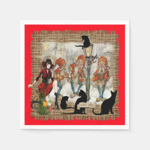 Christmas with Anton Pieck Paper Napkins