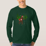“christmas With Bigfoot” T-shirt at Zazzle