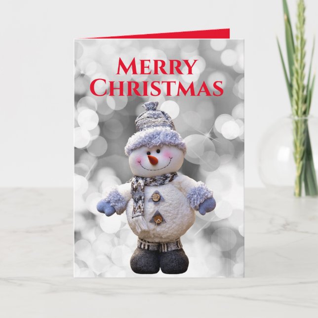 Christmas with far friend thank you card (Front)