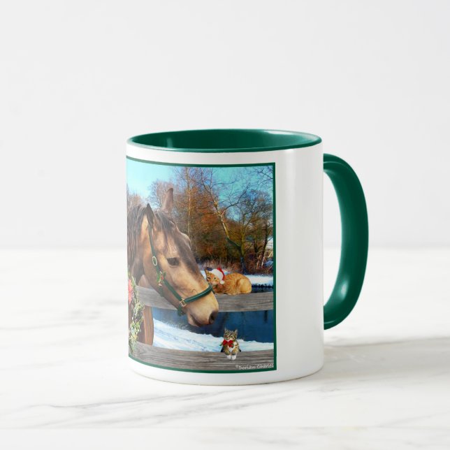 "Christmas With Friends" Mug (Front Right)
