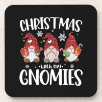 Christmas With My Gnomies Buffalo Red Plaid Gnome