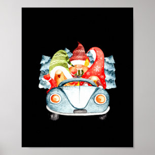 Christmas With My Gnomies Family Christmas Reunion Poster