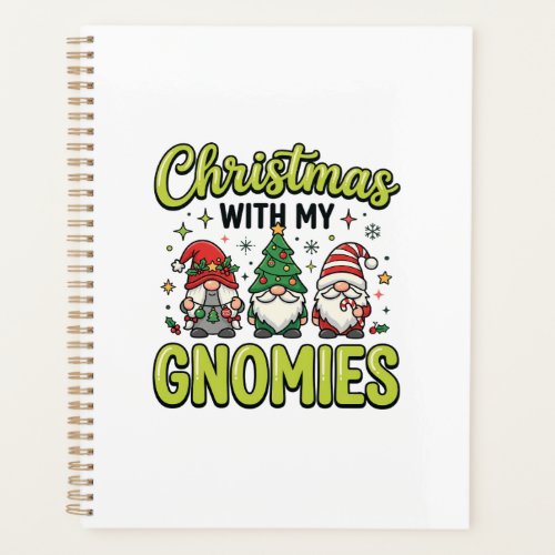 Christmas With My Gnomies Gnome Design Planner