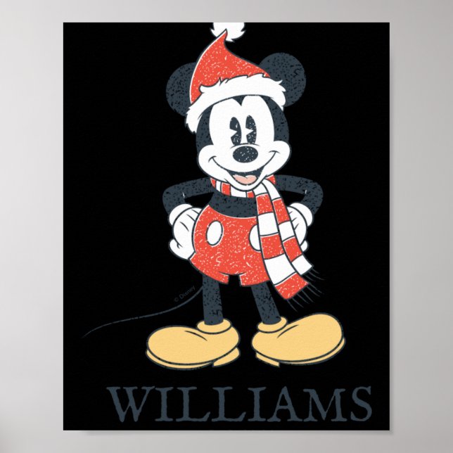 Christmas With Santa Hat  Poster (Front)