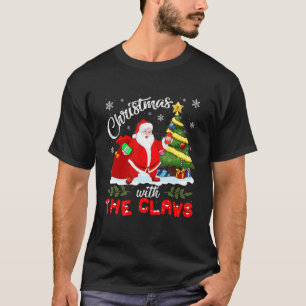 Christmas With The Claws Santa Drink White Claws X T-Shirt
