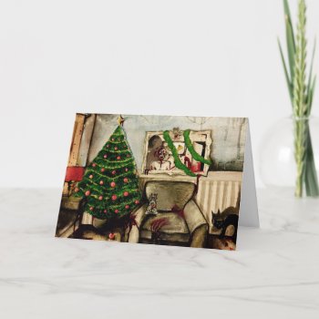 Christmas With Zombies Zombie Christmas Card by Melmo_666 at Zazzle