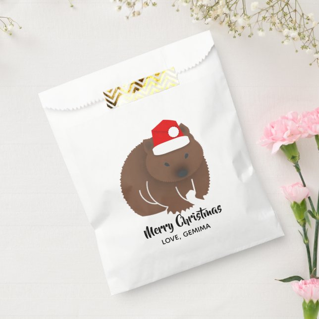 Christmas Wombat Favor Bag (Sealed)