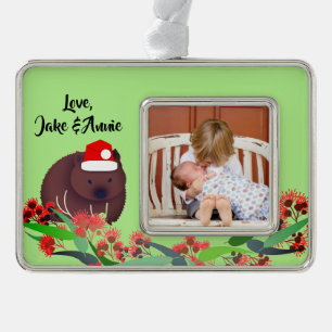 Christmas Wombat Ornament