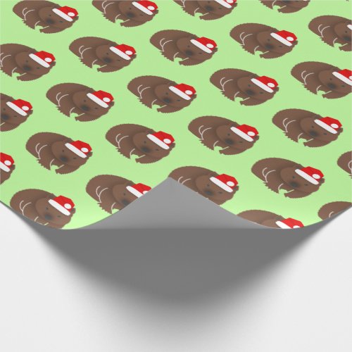 Christmas Wombat Wrapping Paper