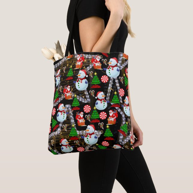 Christmas Women's Tote Bags (Close Up)