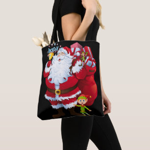 Christmas Women's Tote Bags, Santa Bag