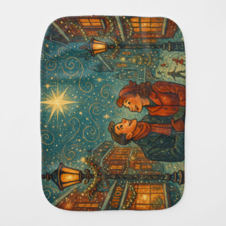 Christmas Wonder Burp Cloth