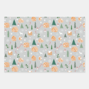 Christmas Wonderland Wrapping Paper Sheets