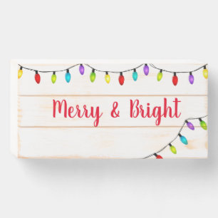 Christmas Wood Art Wooden Box Sign