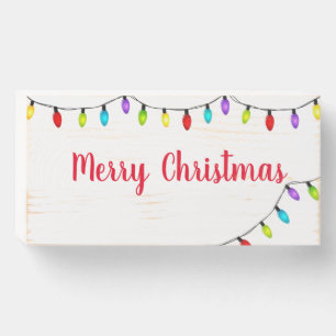 Christmas Wood Art Wooden Box Sign