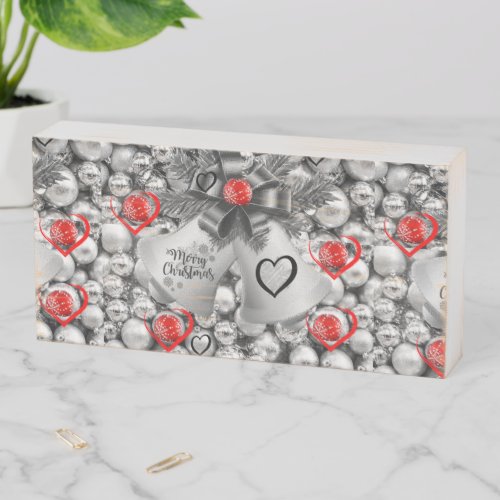 Christmas Wooden Box Sign Merry Christmas