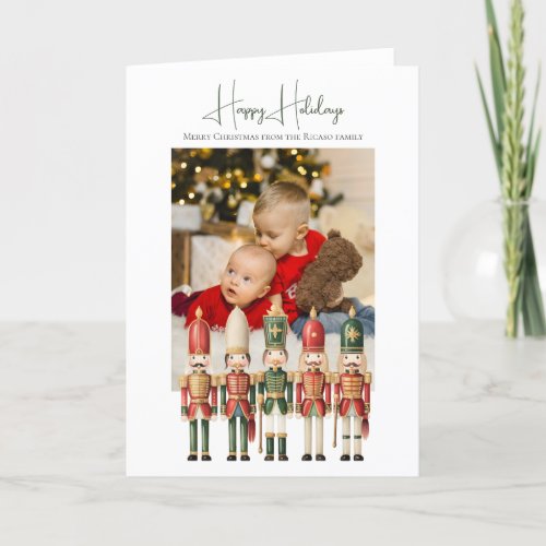  Christmas Wooden Soldiers Photo Template