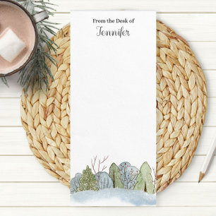 Christmas Woodland Magnetic Notepad