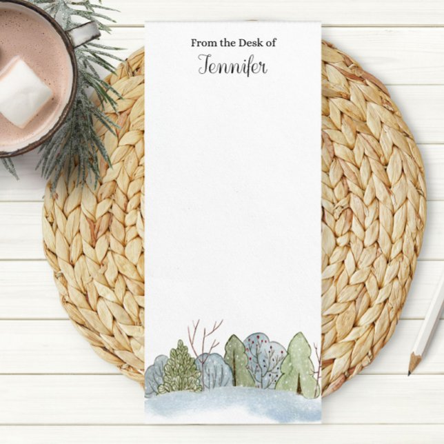 Christmas Woodland Magnetic Notepad (Creator Uploaded)