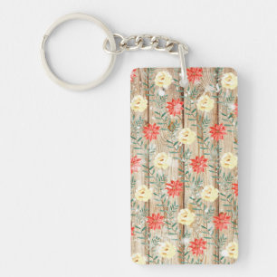 Christmas Word Art Keychain