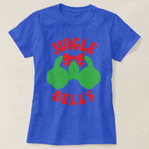 Christmas Workout Motivation Jingle "Kettle Bells" T-Shirt