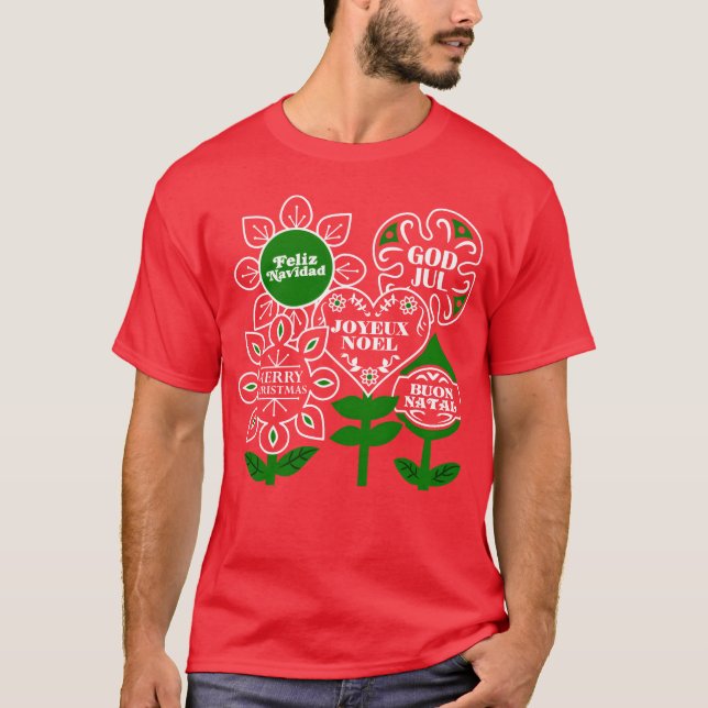 Christmas World family T-Shirt (Front)