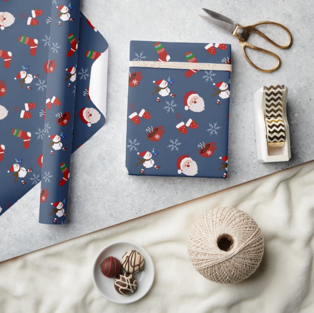 Christmas  wrapping paper (Crafts)