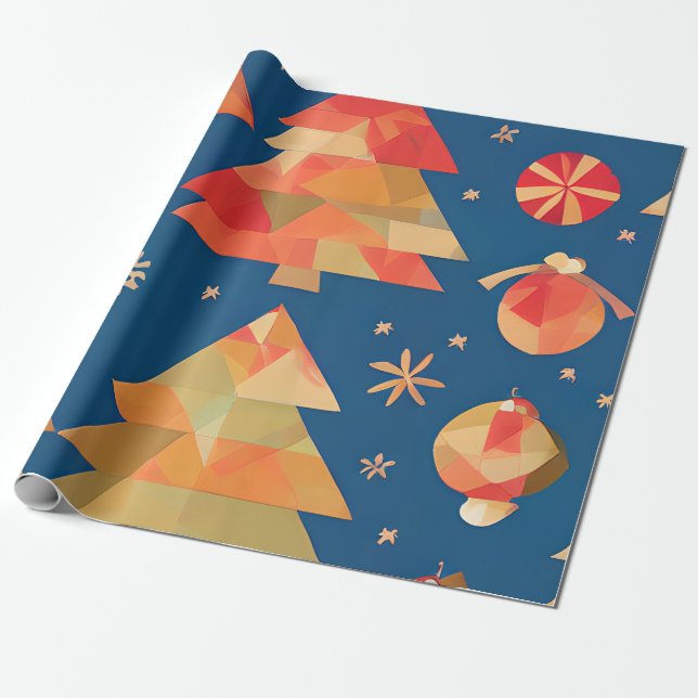 Christmas Wrapping Paper (Unrolled)
