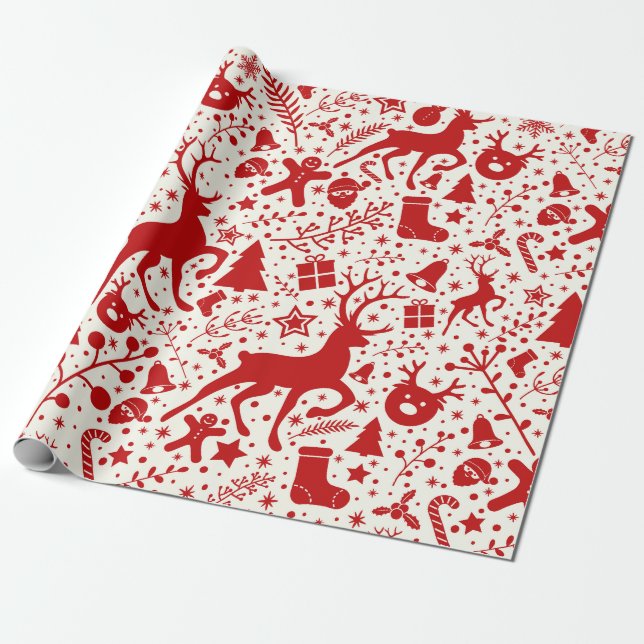 Christmas  wrapping paper (Unrolled)