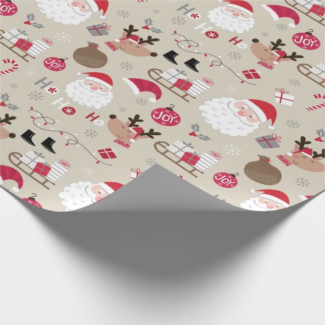 Christmas Wrapping Paper (Corner)