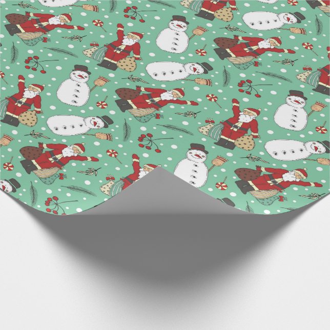 Christmas Wrapping Paper (Corner)