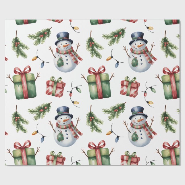 Christmas Wrapping Paper (Flat)