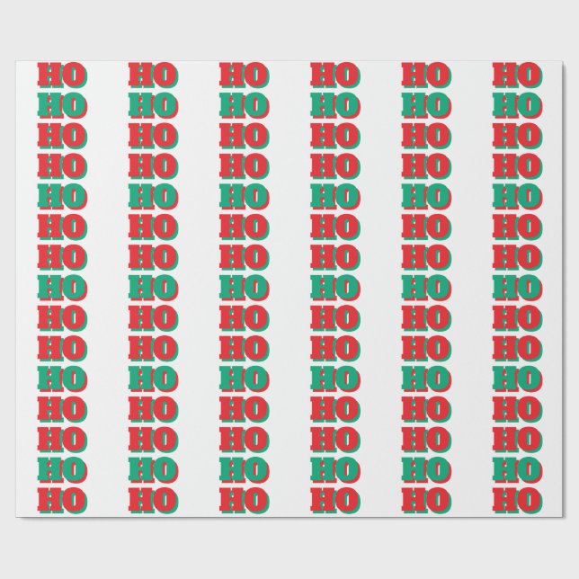 Christmas Wrapping Paper (Flat)