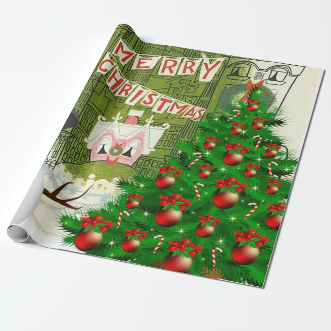 Christmas Wrapping Paper Zazzle