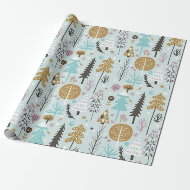 Christmas Wrapping Paper (Unrolled)