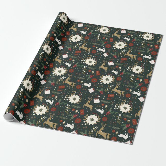 Christmas Wrapping Paper (Unrolled)