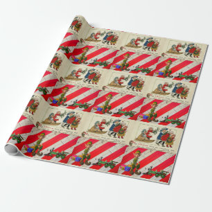 Christmas Wrapping Paper Elf
