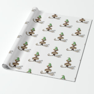 Christmas Wrapping Paper Elf