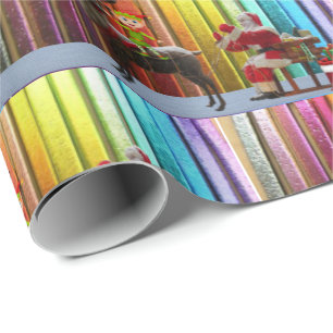 Christmas Wrapping Paper Elf