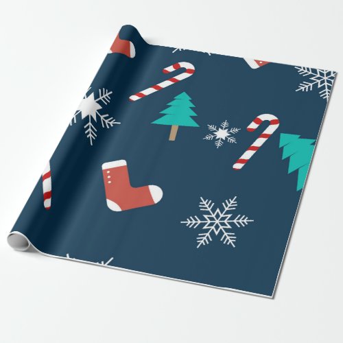 Christmas Wrapping paper Holiday theme